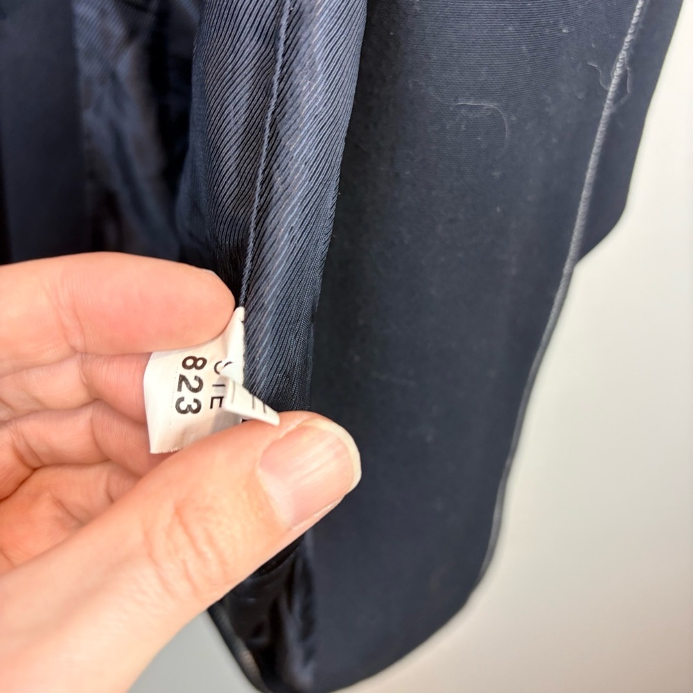 Zara Vest with navy with White Piping - Picture 10 of 13